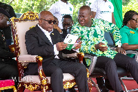 Nana Addo Dankwa Akufo-Addo and Samuel Abu Jinapor