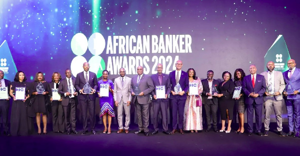 The Afreximbank team at the African Banker Awards