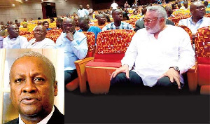 Rawlings Mahama Seated