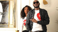 Ogbonge Nigerian singer 2baba plus im wife Annie Idibia