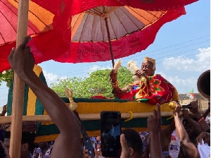 Osabarima Dr. Owusu Beyeeman, Chief of Akyem Muoso