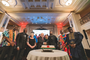 The event marked a decade since Ghana relocated its mission from Libya to Malta