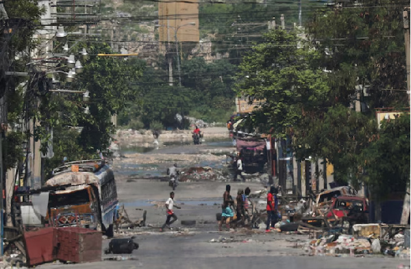 The missionaries were attacked while taking shelter in a house