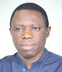 Former MP for Buem Constituency, Mr Daniel Ashaiman