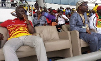 Former Sports Minister, Edwin Nii Lante Vanderpuye and former GFA boss, Kwesi Nyantakyi