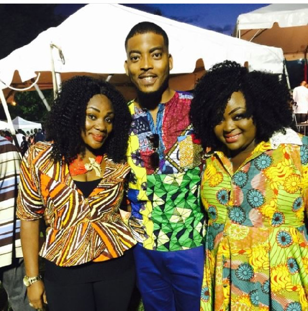 Emelia Brobbey, James Gardiner and Roselyn Ngissah