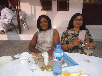 Patience Baffoe Boney (left), Deputy Director of Prisons