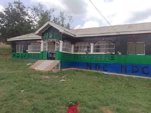 File Photo: The 'rebranded' NPP Fomena office