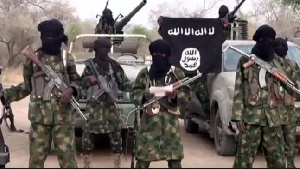 File photo: Some members of Boko Haram