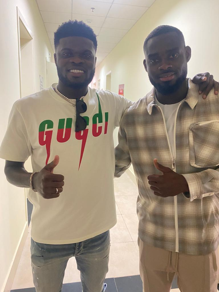 Thomas Partey and Kassim Nuhu