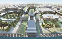 An artistic impression of the revamped Ghana Trade Fair Centre