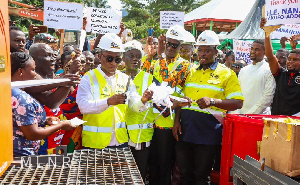 Deputy Minister for Lands and Natural Resources in charge of Mines George Mireku Duker