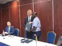 Iain Walker and Osei Assibey-Antwi co-chaired the UK-Ghana Business Council