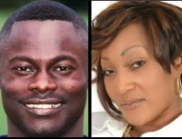 Odartey Lamptey and Gloria Appiah