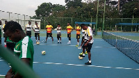 Black Stars training