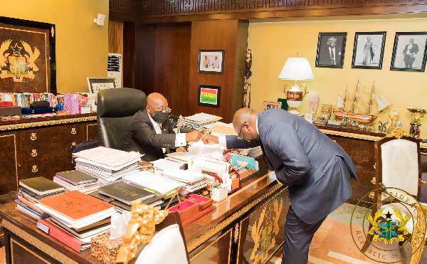 President Nana Addo Dankwa Akufo-Addo and Vice President, Dr Mahamudu Bawumia