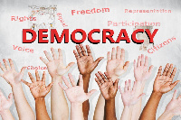 Democracy is a system of government whose primary principle is the social contract