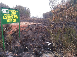 Achimota Forest22 Fire