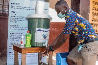 Akropong Methodist Basic School and 45 other schools received additional Veronica buckets