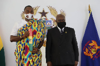 Executive Chairman Hon Richard K. Atikpo with President Akufo-Addo