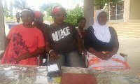 Hani Basiru( seated right) with some of the elected executives