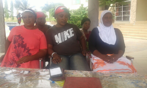 Hani Basiru( seated right) with some of the elected executives