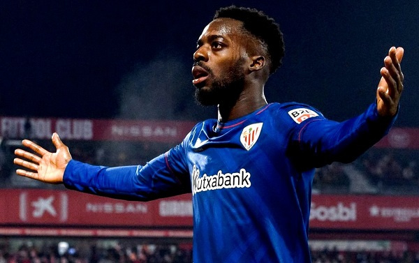 Inaki Williams now has 8 goals in the Spanish La Liga this season