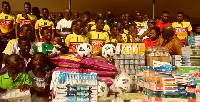 Black Stars donate to 3 orphanages in Kumasi