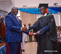 Vice President Bawumia and Johnson Asiedu Nketia