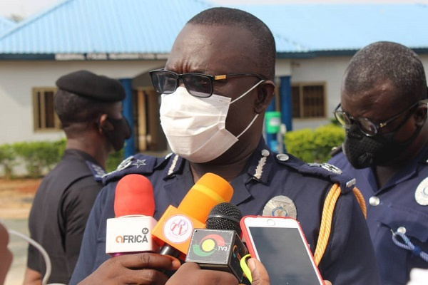 Regional Police Commander and DCOP, Sebastian Atsu Wemegah