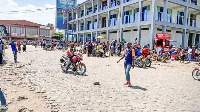 Cross-border vendors stuck at the Rwanda-DRC border in Rubavu, unable to cross to Goma, DRC