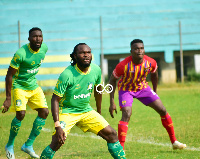 Yahaya Mohammed was on target for Aduana Stars