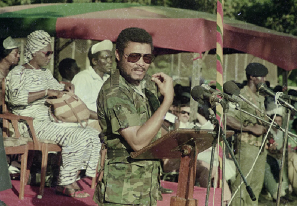 Late former President Jerry John Rawlings