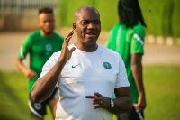 Interim coach of Nigeria, Augustine Eguavoen