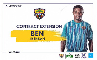 Hearts of Oak, Goalkeeper Ben Mensah