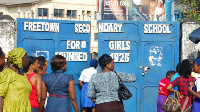 Preganant schoolgirls were taken out of mainstream education in Sierra Leone in 2015