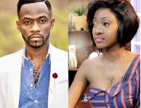 Ghanaian Rapper, Okyeame Kwame and Caroline Sampson