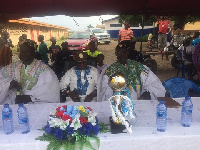 The annual Homowo Cup football match