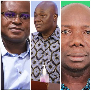 Richard Ahiagbah, Dan Botwe and Evans Nimako are among the newly-appointed