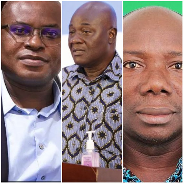 Richard Ahiagbah, Dan Botwe and Evans Nimako are among the newly-appointed