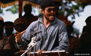 The late Jerry John Rawlings