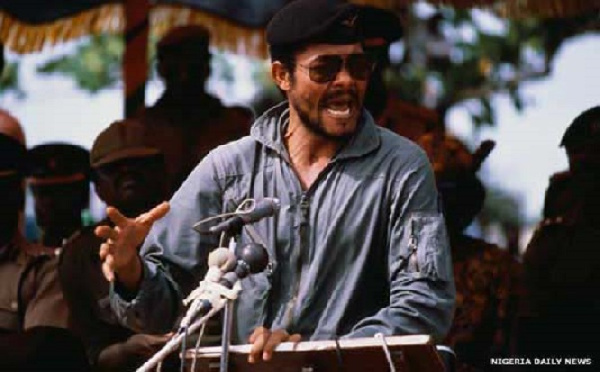 Former President, Jerry John Rawlings