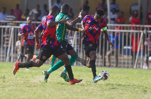 Kotoko drew 1-1 with Legon Cities