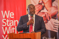 Daniel Wilson Addo, Managing Director of Consolidated Bank Ghana Ltd