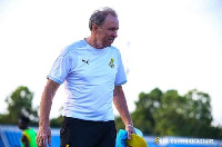 Milovan Rajevac got his first win with the Black Stars on his return