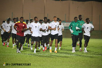 The black stars will face Comoros today