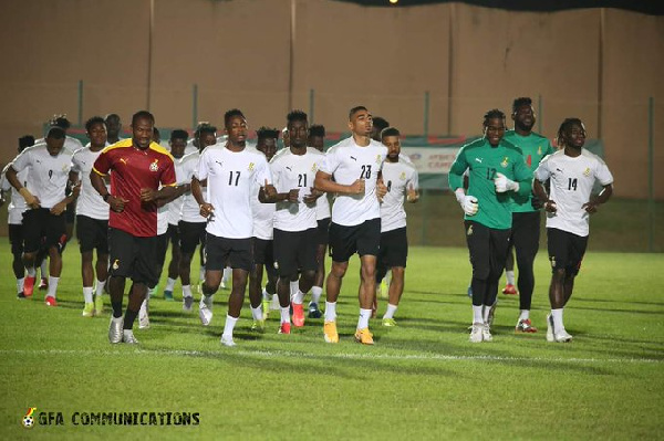 The black stars will face Comoros today