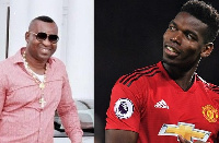 NPP Ashanti Regional Chairman, Benard Antwi Boasiako and footballer, Paul Pogba