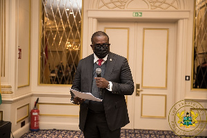 Charles Adu Boahen Minister Of State Finance Belguim 20212121