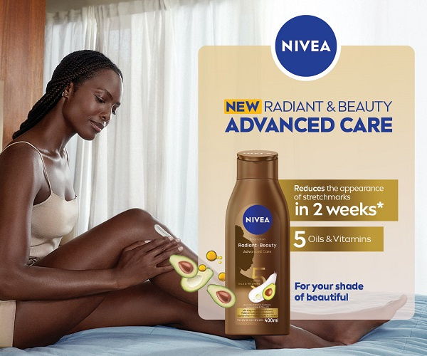 The new NIVEA Radiant & Beauty Advanced Care Lotion